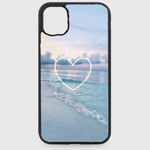 Beach Heart Phone Case